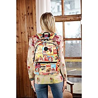 Montana West Western Backpack Purse For Women Lightweight Rucksack Casual Daypack For Laptop Travel