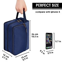 Toiletry Bag For Men Hanging Dopp Kit Water Resistant Shaving Bag Small Toiletry Bag For Traveling Pure Royal Blue