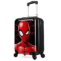 Marvel Carry On Suitcase For Kids Spiderman Cabin Bag With Wheels Luggage Bag For Boys Carry On Travel Bag With Wheels And Handl