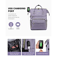 Lovevook College Laptop Backpack 156 Inch Travel Backpack For College Waterproof Work Backpack Woman For Teacher Nurse Antit