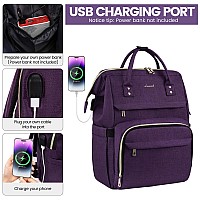 Lovevook Laptop Backpack For Women17 Inch Professional Womens Travel Backpack Purse Computer Laptop Bag Nurse Teacher Backpack