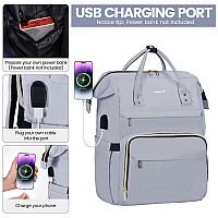 Lovevook Laptop Backpack For Women Teacher Backpack Nurse Bagwork Bag Backpack Purse Bag Antitheft Travel Backpack With Usb Ch