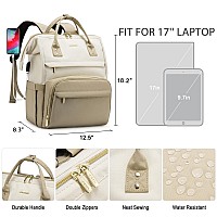 Lovevook Travel Laptop Backpack For Women 18Inch Large Capacity Outdoor Carry On Backpacks Purse Business Computer Work Bags