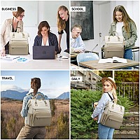 Lovevook Travel Laptop Backpack For Women 18Inch Large Capacity Outdoor Carry On Backpacks Purse Business Computer Work Bags