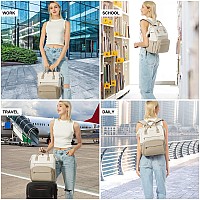 Lovevook Travel Laptop Backpack For Women 18Inch Large Capacity Outdoor Carry On Backpacks Purse Business Computer Work Bags