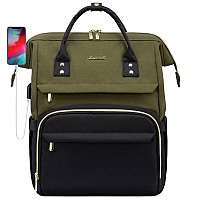 Lovevook Laptop Backpack For Women 17Inch Large Capacity Fashion Work Computer Backpacks Travel Business Bags Purse Teacher