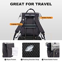 Lovevook Laptop Backpack For Women 17Inch Large Capacity Fashion Work Computer Backpacks Travel Business Bags Purse Teacher