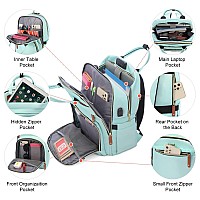 Lovevook Laptop Backpack Purse For Women Unisex Large Capacity 17 Inch Travel Antitheft Bag Work Business Computer Bags Backp