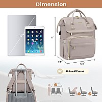 Lovevook Laptop Backpack For Woman Fashion 17Inch Work Backpack For Travel Business Teacher Nurse Computer Bag Backpack