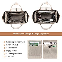 Lovevook Laptop Backpack Purse For Woman Fashion Work Backpack For Travel Business Teacher Nurse Computer Bag 156Inch Backpack