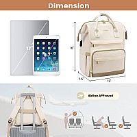 Lovevook Laptop Backpack Purse For Woman Fashion Work Backpack For Travel Business Teacher Nurse Computer Bag 156Inch Backpack