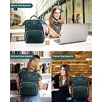 Lovevook 17 Inch Laptop Backpack Women Large Travel Computer Back Pack With Usb Charging Port Anti Theft Backpack For Women Te