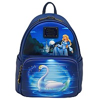 Loungefly Swan Princess Castle Scene Double Strap Shoulder Bag