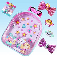 Luv Her Paw Patrol Girls Backpack With Hair Accessory Toy Set Ages 3