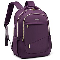 Lovevook Laptop Backpack For Women Slim Business Laptops Bag With Separate Computer Compartment Stylish Daypack For College Wor