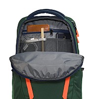 The North Face Vault Everyday Laptop Backpack Pine Needlesummit Navypower Orange One Size