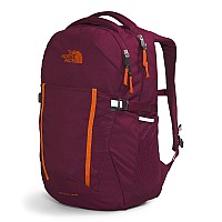 The North Face Womens Pivoter Everyday Laptop Backpack Boysenberrymandarin One Size