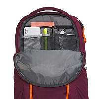 The North Face Womens Pivoter Everyday Laptop Backpack Boysenberrymandarin One Size