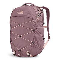 The North Face Womens Borealis Commuter Laptop Backpack Fawn Greypink Moss One Size