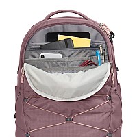 The North Face Womens Borealis Commuter Laptop Backpack Fawn Greypink Moss One Size