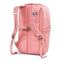 The North Face Womens Jester Everyday Laptop Backpack Shady Rose Dark Heathergardenia White One Size