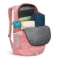 The North Face Womens Jester Everyday Laptop Backpack Shady Rose Dark Heathergardenia White One Size