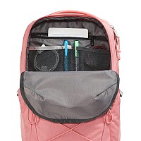 The North Face Womens Jester Everyday Laptop Backpack Shady Rose Dark Heathergardenia White One Size