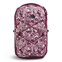 The North Face Womens Jester Everyday Laptop Backpack Boysenberry Coleus Camo Print One Size