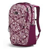 The North Face Womens Jester Everyday Laptop Backpack Boysenberry Coleus Camo Print One Size