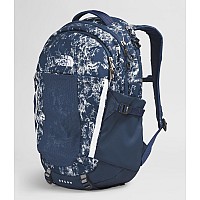 The North Face Womens Recon Everyday Laptop Backpack Shady Blue Nature Texture Printshady Bluetnf White One Size