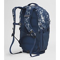 The North Face Womens Recon Everyday Laptop Backpack Shady Blue Nature Texture Printshady Bluetnf White One Size