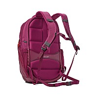 The North Face Womens Surge Commuter Laptop Backpack Boysenberry Light Heatherfiery Red One Size