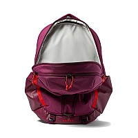 The North Face Womens Surge Commuter Laptop Backpack Boysenberry Light Heatherfiery Red One Size