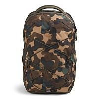 The North Face Jester Everyday Laptop Backpack Utility Brown Camo Texture Printnew Taupe Green One Size