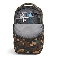 The North Face Jester Everyday Laptop Backpack Utility Brown Camo Texture Printnew Taupe Green One Size