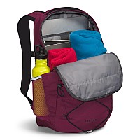 The North Face Jester Everyday Laptop Backpack Boysenberrytnf Black One Size