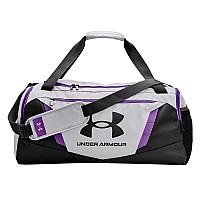 Under Armour Unisexadult Undeniable 50 Duffle 014 Halo Grayprovence Purplecastlerock Medium