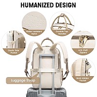 Lovevook Laptop Backpack For Women 156 Inch Laptop Bag With Usb Charging Port Fashion Water Resistant Daypacks Teacher Nurse