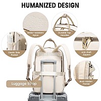 Lovevook Laptop Backpack For Women 173 Inch Laptop Bag With Usb Charging Port Fashion Water Resistant Daypacks Teacher Nurse