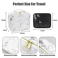 Jadazror Makeup Bag With Mirror And Light Makeup Case With Lighted Mirror Travel Makeup Bag With Light Up Mirror 3 Color Light