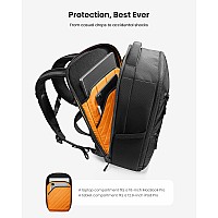 Tomtoc Laptop Backpack Xpac Techpack Designed For Business Professional Commuter City Compact Backpack For 16Inch Macbook Pro