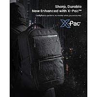 Tomtoc Laptop Backpack Xpac Techpack Designed For Business Professional Commuter City Compact Backpack For 16Inch Macbook Pro