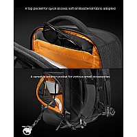 Tomtoc Laptop Backpack Xpac Techpack Designed For Business Professional Commuter City Compact Backpack For 16Inch Macbook Pro