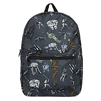 Star Wars Multi Character Aop Adult 17 Laptop Backpack