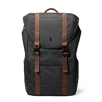 Tomtoc Flap Laptop Backpack Lightweight Waterresistant Casual Daypack Durable Workpack Vintage Classic Rucksack For 1315