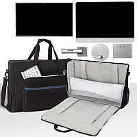 Akozlin Lcd Screenstvsup To 2 Transport Tote Bag For 27 32 Displays Padded Monitor Carrying Travel Case Not For Imac Wi