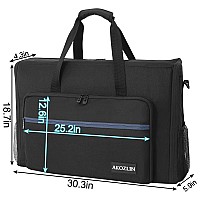 Akozlin Lcd Screenstvsup To 2 Transport Tote Bag For 27 32 Displays Padded Monitor Carrying Travel Case Not For Imac Wi