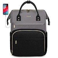 Lovevook Laptop Backpack Purse For Women Large Travel Work Bags With 17Inch Laptop Pocket Fashion Business Computer Backpacks