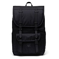 Herschel Supply Co Little America Mid Black Tonal One Size