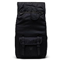 Herschel Supply Co Little America Mid Black Tonal One Size